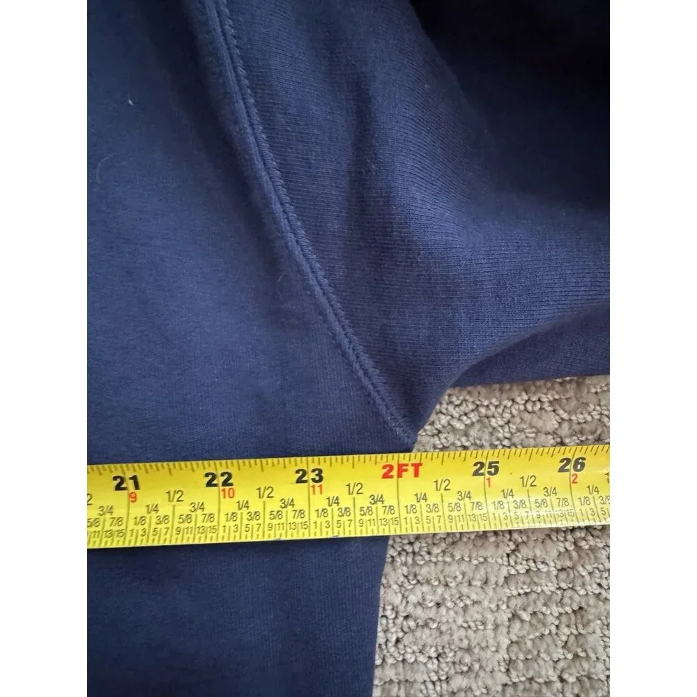 Family First Milano Navy Blue Crewneck  Sweatshirt American USA Flag S Italy - Picture 6 of 9